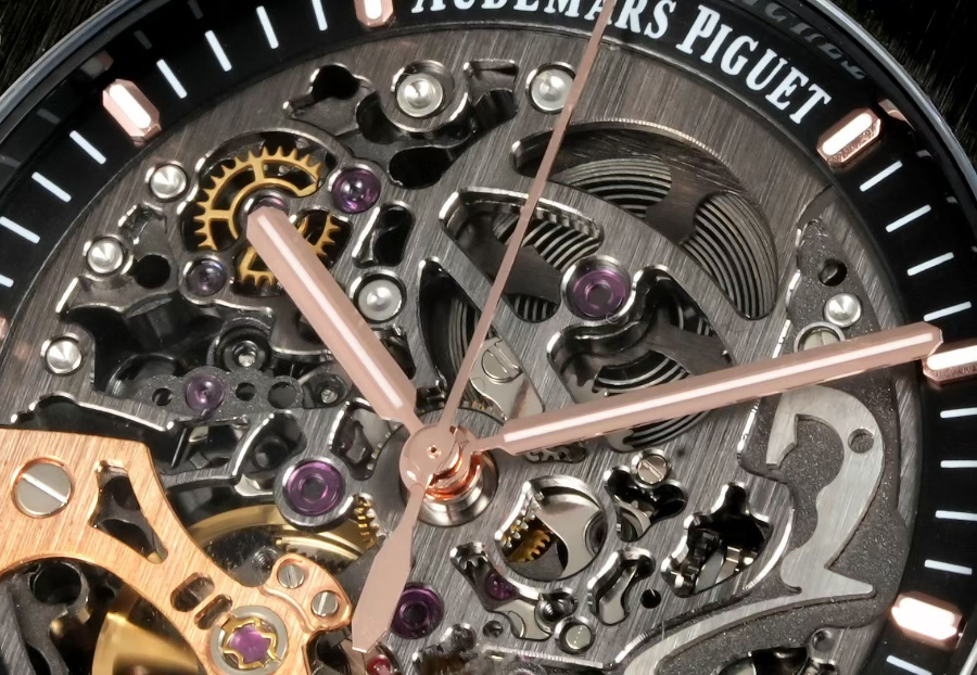 Audemars Piguet Royal Oak Double Balance Wheel Openworked 15407ST.OO.1220ST.01 오데마 피게 로열 오크 더블 밸런스 휠 오픈워크 15407 블랙 4