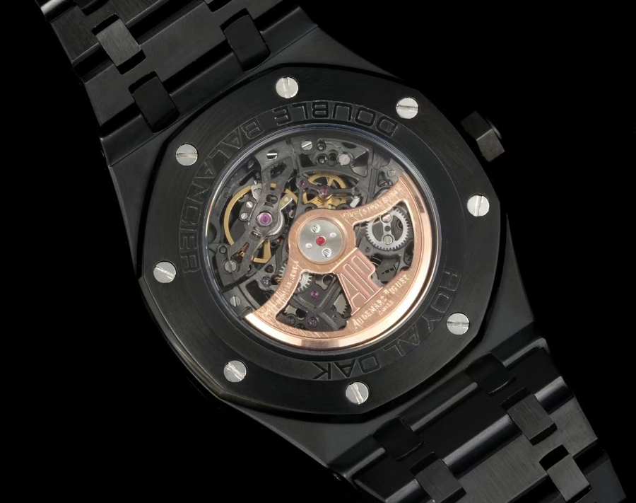 Audemars Piguet Royal Oak Double Balance Wheel Openworked 15407ST.OO.1220ST.01 오데마 피게 로열 오크 더블 밸런스 휠 오픈워크 15407 블랙 8