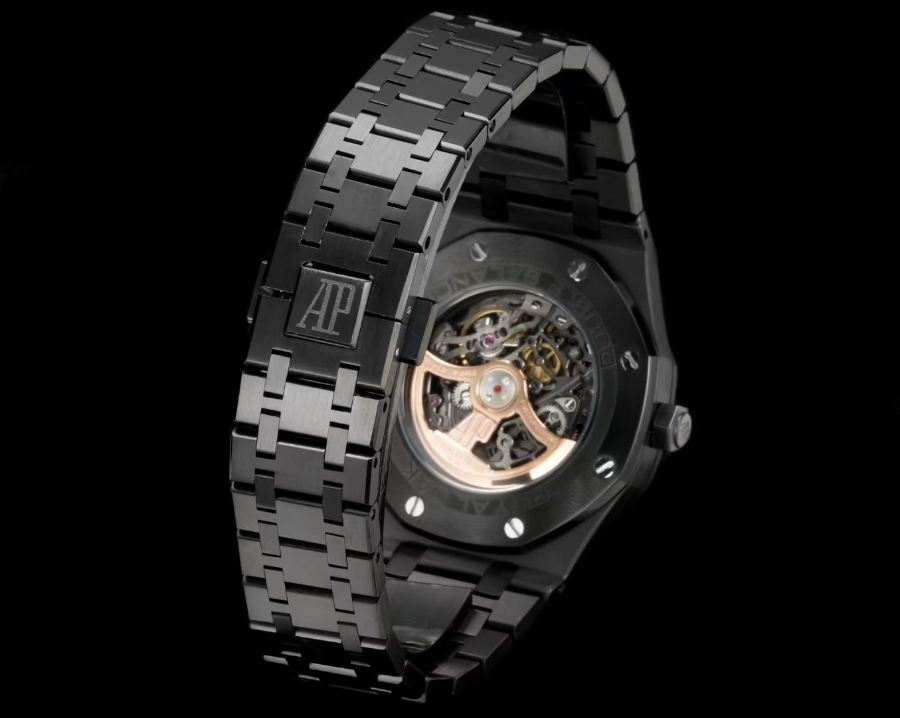 Audemars Piguet Royal Oak Double Balance Wheel Openworked 15407ST.OO.1220ST.01 오데마 피게 로열 오크 더블 밸런스 휠 오픈워크 15407 블랙 9