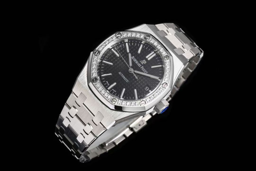Audemars Piguet Royal Oak Selfwinding 37mm 15451ST 오데마 피게 로열 오크 여성용 셀프와인딩 37mm 15451 실버 블랙 2