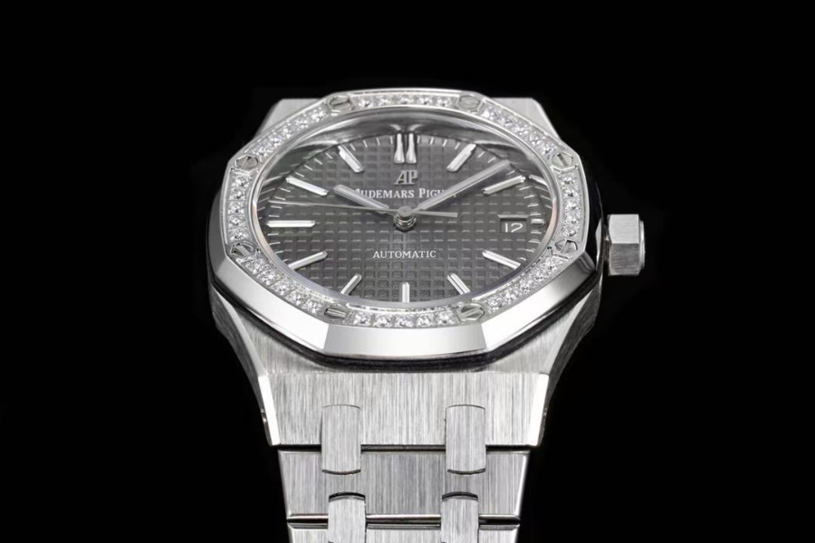 Audemars Piguet Royal Oak Selfwinding 37mm 15451ST 오데마 피게 로열 오크 여성용 셀프와인딩 37mm 15451 실버 그레이 4