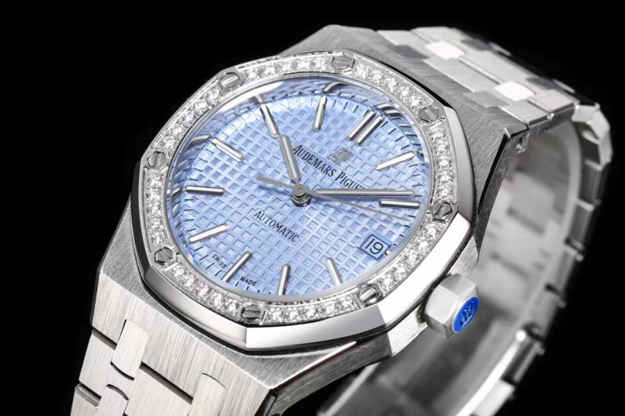 Audemars Piguet Royal Oak Selfwinding 37mm 15451ST 오데마 피게 로열 오크 여성용 셀프와인딩 37mm 15451 실버 스카이 5