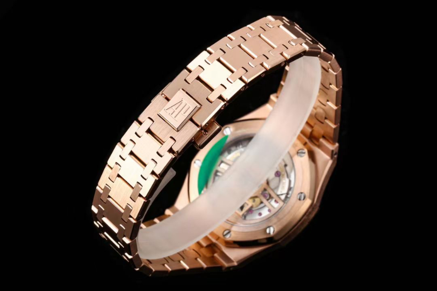 Audemars Piguet Royal Oak Selfwinding 37mm 15451ST 오데마 피게 로열 오크 여성용 셀프와인딩 37mm 15451 브론즈골드 네이비다이얼 6