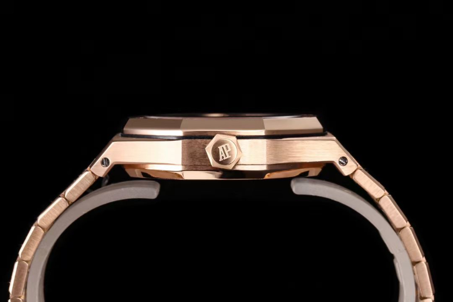 Audemars Piguet Royal Oak Selfwinding 37mm 15451ST 오데마 피게 로열 오크 여성용 셀프와인딩 37mm 15451 브론즈골드 네이비다이얼 7