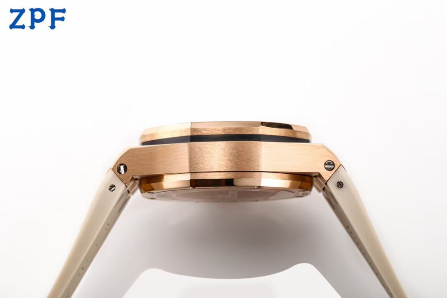 Audemars Piguet Royal Oak Selfwinding 37mm 15451ST 오데마 피게 로열 오크 여성용 셀프와인딩 37mm 15451 브론즈골드 민트다이얼 5