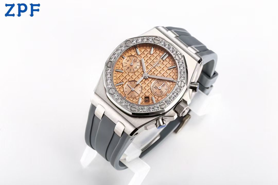 Audemars Piguet Royal Oak Selfwinding 37mm 15451ST 오데마 피게 로열 오크 여성용 셀프와인딩 37mm 15451 실버 로즈핑크다이얼  3