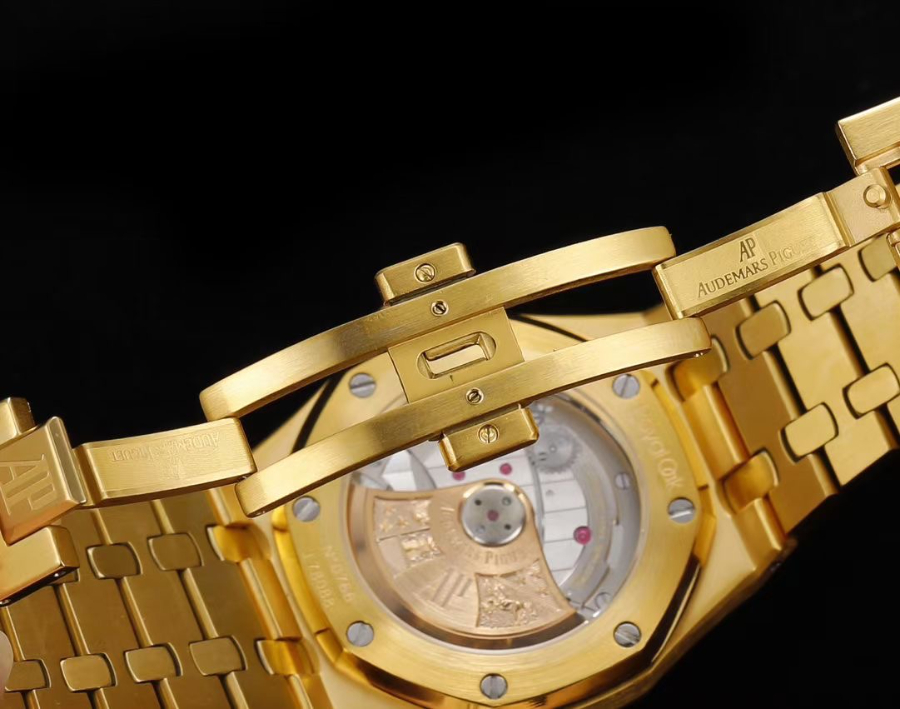 Audemars Piguet Royal Oak Selfwinding 37mm 15451ST 오데마 피게 로열 오크 여성용 셀프와인딩 37mm 15451 골드베젤 코발트다이얼 10