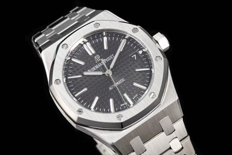 Audemars Piguet Royal Oak Selfwinding 37mm 15451ST 오데마 피게 로열 오크 여성용 셀프와인딩 37mm 15451 실버베젤 블랙다이얼 3