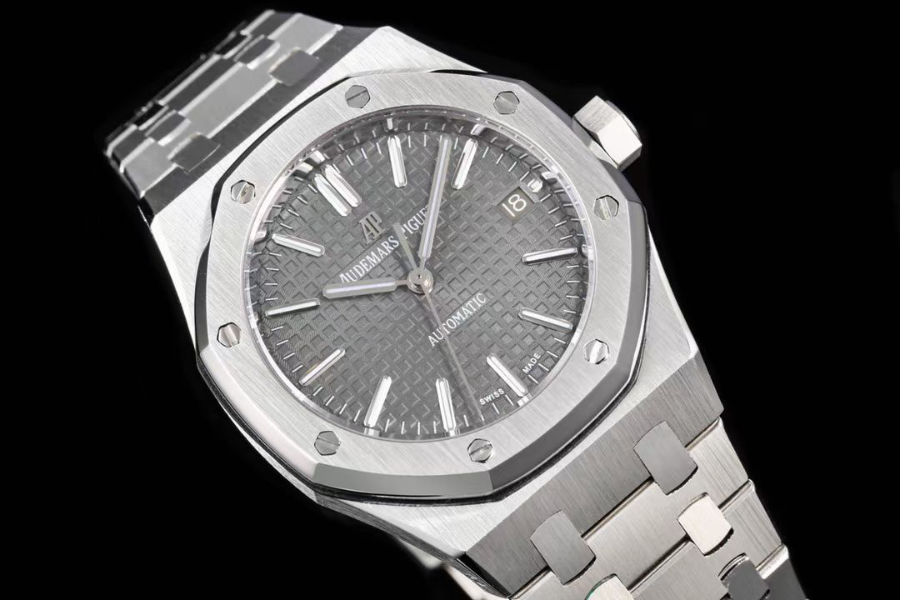 Audemars Piguet Royal Oak Selfwinding 37mm 15451ST 오데마 피게 로열 오크 여성용 셀프와인딩 37mm 15451 실버베젤 그레이다이얼 2