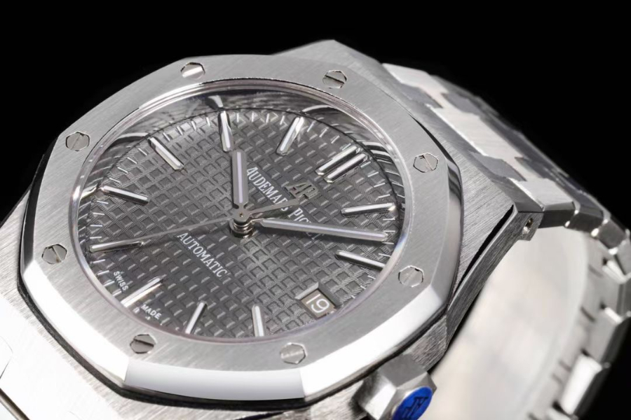 Audemars Piguet Royal Oak Selfwinding 37mm 15451ST 오데마 피게 로열 오크 여성용 셀프와인딩 37mm 15451 실버베젤 그레이다이얼 4