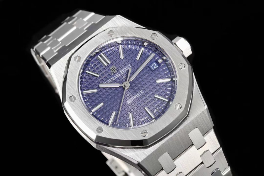 Audemars Piguet Royal Oak Selfwinding 37mm 15451ST 오데마 피게 로열 오크 여성용 셀프와인딩 37mm 15451 실버베젤 퍼플다이얼 3