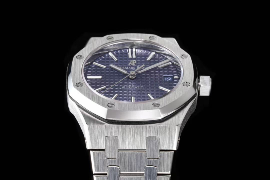 Audemars Piguet Royal Oak Selfwinding 37mm 15451ST 오데마 피게 로열 오크 여성용 셀프와인딩 37mm 15451 실버베젤 퍼플다이얼 4