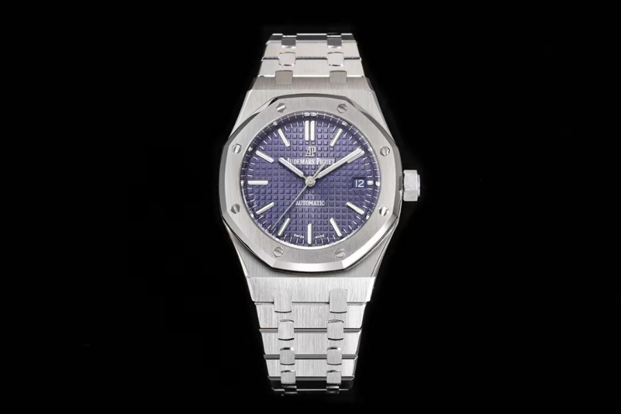 Audemars Piguet Royal Oak Selfwinding 37mm 15451ST 오데마 피게 로열 오크 여성용 셀프와인딩 37mm 15451 실버베젤 퍼플다이얼 1