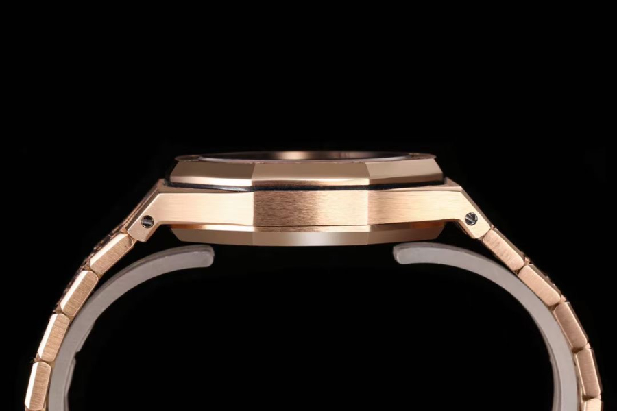 Audemars Piguet Royal Oak Selfwinding 37mm 15451ST 오데마 피게 로열 오크 여성용 셀프와인딩 37mm 15451 브론즈골드베젤 화이트다이얼 7