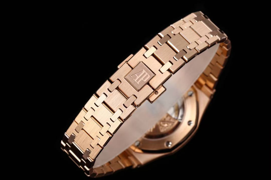 Audemars Piguet Royal Oak Selfwinding 37mm 15451ST 오데마 피게 로열 오크 여성용 셀프와인딩 37mm 15451 브론즈골드베젤 퍼플다이얼 6