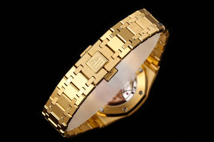 Audemars Piguet Royal Oak Selfwinding 37mm 15451ST 오데마 피게 로열 오크 여성용 셀프와인딩 37mm 15451 골드베젤 퍼플다이얼 6