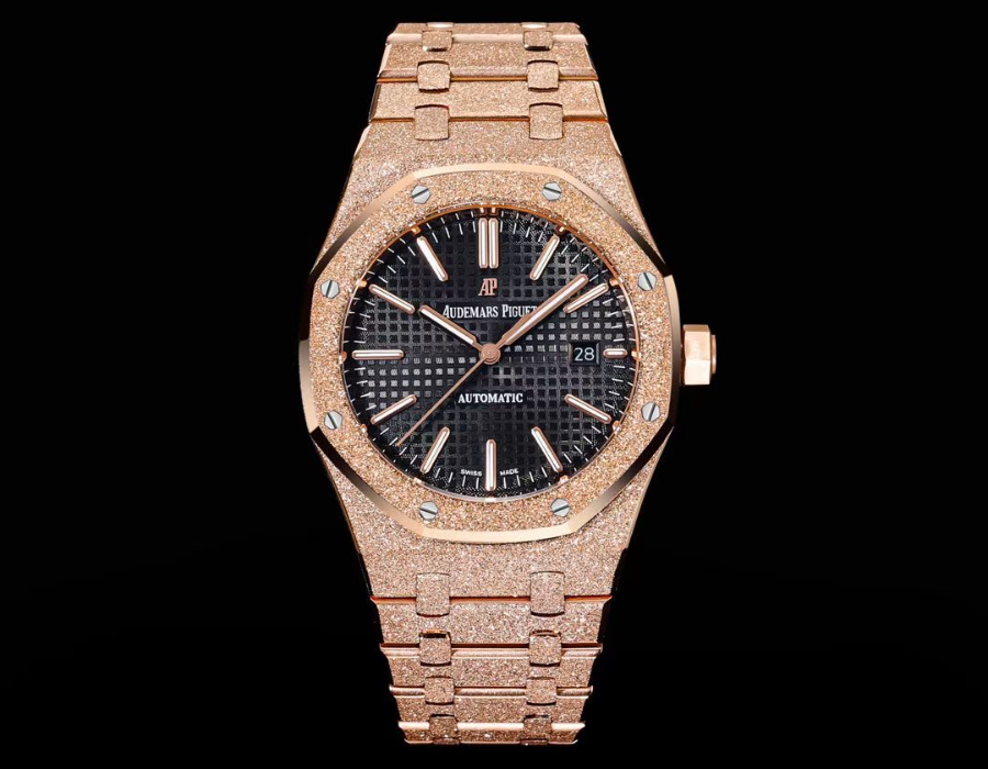 Audemars Piguet Royal Oak Selfwinding 15400 오데마 피게 로열 오크 셀프와인딩 15400 브론즈골드 블랙다이얼 1