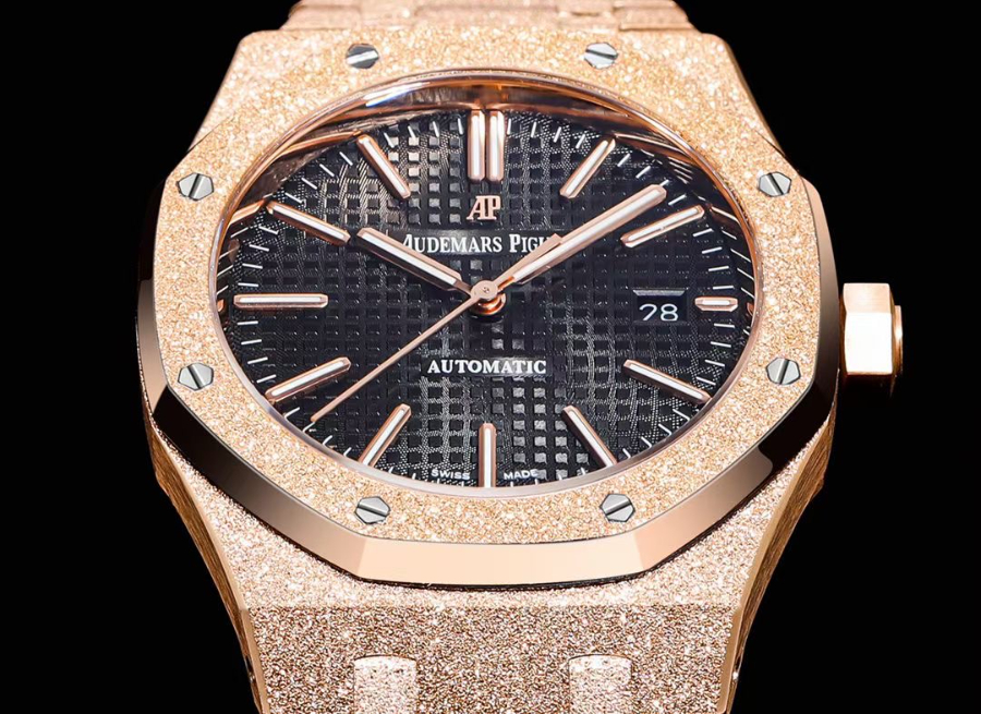 Audemars Piguet Royal Oak Selfwinding 15400 오데마 피게 로열 오크 셀프와인딩 15400 브론즈골드 블랙다이얼 3