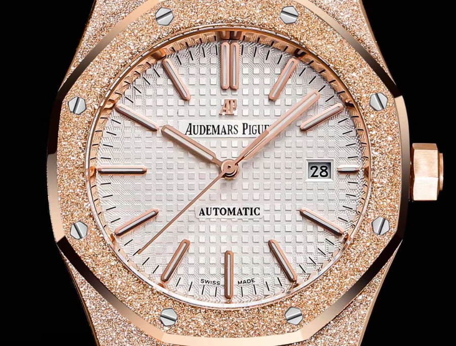 Audemars Piguet Royal Oak Selfwinding 15400 오데마 피게 로열 오크 셀프와인딩 15400 브론즈골드 화이트다이얼 2