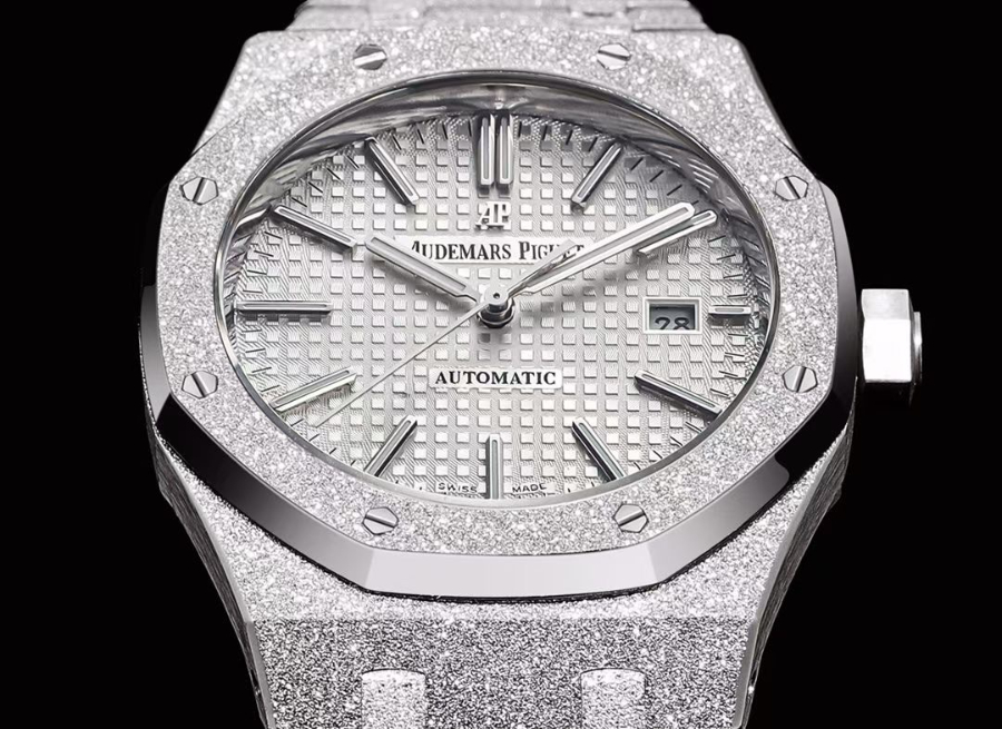 Audemars Piguet Royal Oak Selfwinding 15400 오데마 피게 로열 오크 셀프와인딩 15400 실버베젤 화이트다이얼 3