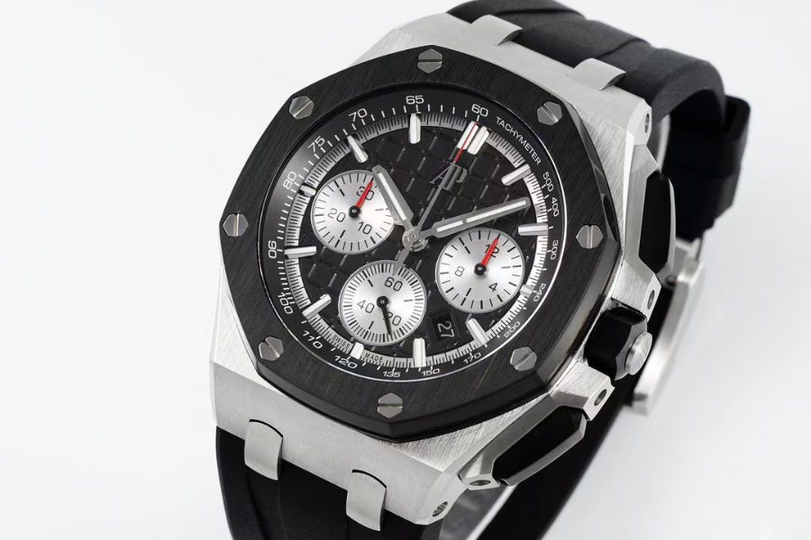Audemars Piguet Royal Oak Offshore Chronograph 26420 오데마 피게 로열 오크 오프쇼어 크로노그래프 26420 블랙다이얼 4