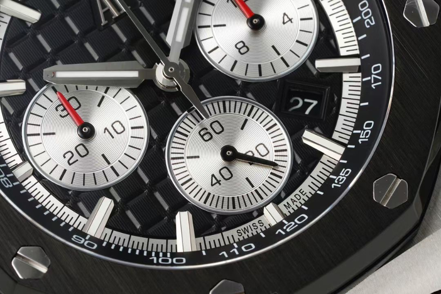 Audemars Piguet Royal Oak Offshore Chronograph 26420 오데마 피게 로열 오크 오프쇼어 크로노그래프 26420 블랙다이얼 6