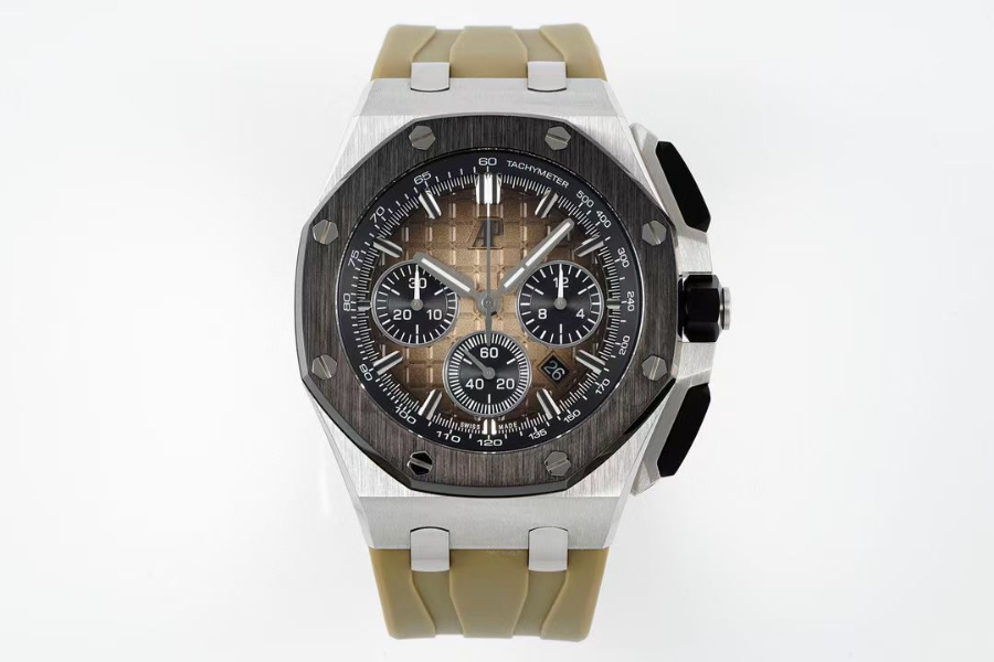 Audemars Piguet Royal Oak Offshore Chronograph 26420 오데마 피게 로열 오크 오프쇼어 크로노그래프 26420 브라운다이얼 2