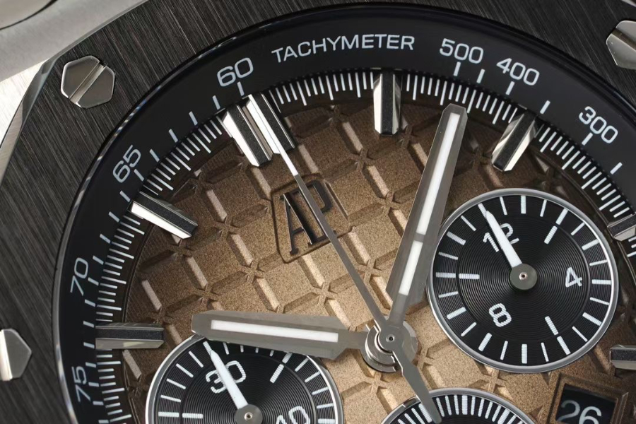 Audemars Piguet Royal Oak Offshore Chronograph 26420 오데마 피게 로열 오크 오프쇼어 크로노그래프 26420 브라운다이얼 5