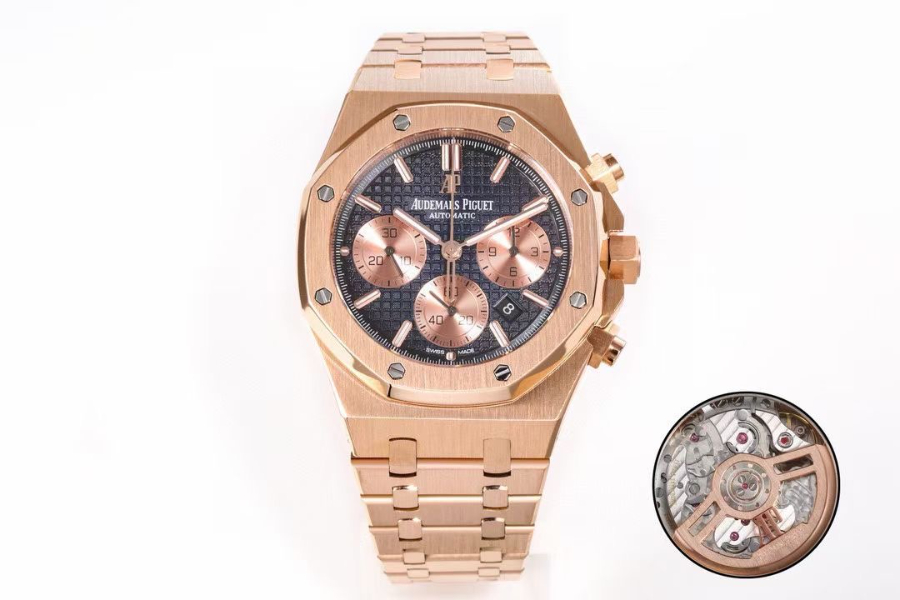 Audemars Piguet Royal Oak Chronograph 26240OR 오데마 피게 로열 오크 크로노그래프 26240 로즈골드 2