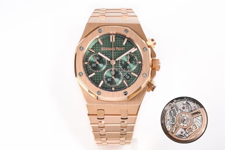Audemars Piguet Royal Oak Chronograph 26240OR 오데마 피게 로열 오크 크로노그래프 26240 로즈골드 블랙다이얼 4