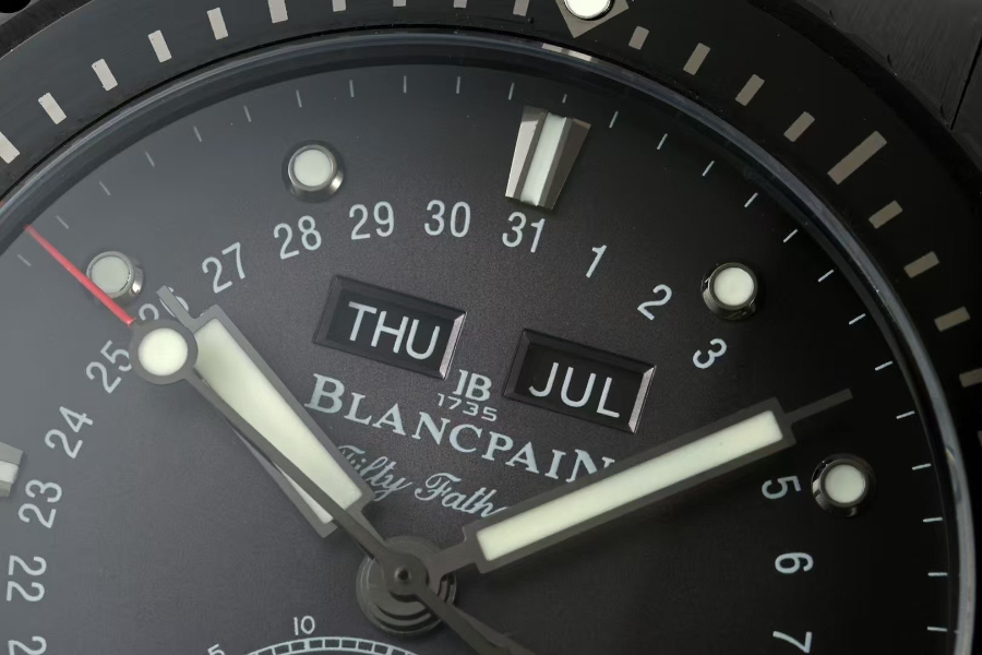 Blancpain Fifty Fathoms Bathyscaphe 블랑팡 피프티 패덤즈 바티스카프 컴플리트 캘린더 문페이즈 세라믹 5