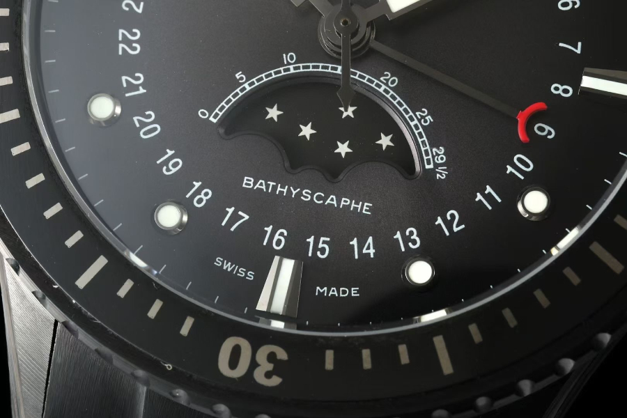 Blancpain Fifty Fathoms Bathyscaphe 블랑팡 피프티 패덤즈 바티스카프 컴플리트 캘린더 문페이즈 세라믹 6