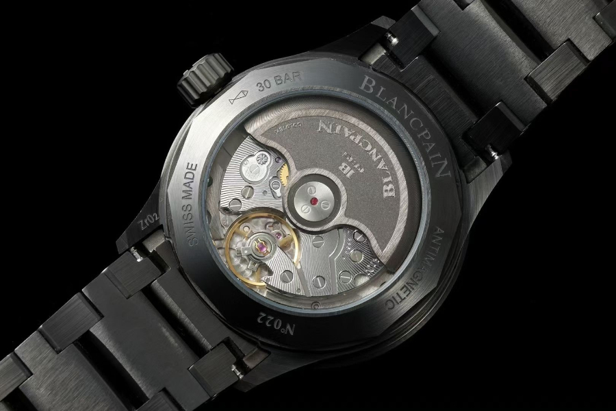 Blancpain Fifty Fathoms Bathyscaphe 블랑팡 피프티 패덤즈 바티스카프 컴플리트 캘린더 문페이즈 세라믹 네이비 9