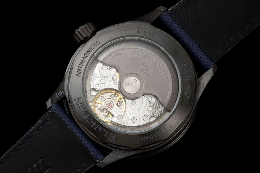 Blancpain Fifty Fathoms Bathyscaphe 블랑팡 피프티 패덤즈 바티스카프 컴플리트 캘린더 문페이즈 세라믹 네이비 9