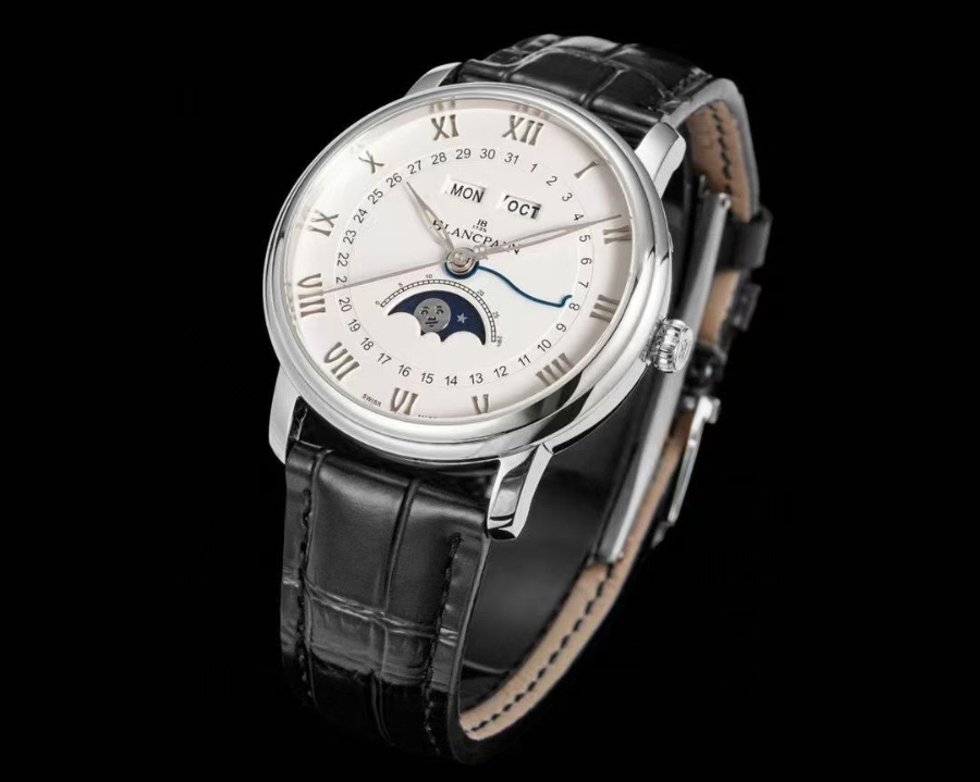 Blancpain Villeret Quantième Complet Phases de Lune 6654 블랑팡 빌레레 컴플리트 캘린더 문페이즈 6654 4