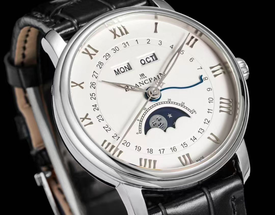 Blancpain Villeret Quantième Complet Phases de Lune 6654 블랑팡 빌레레 컴플리트 캘린더 문페이즈 6654 5