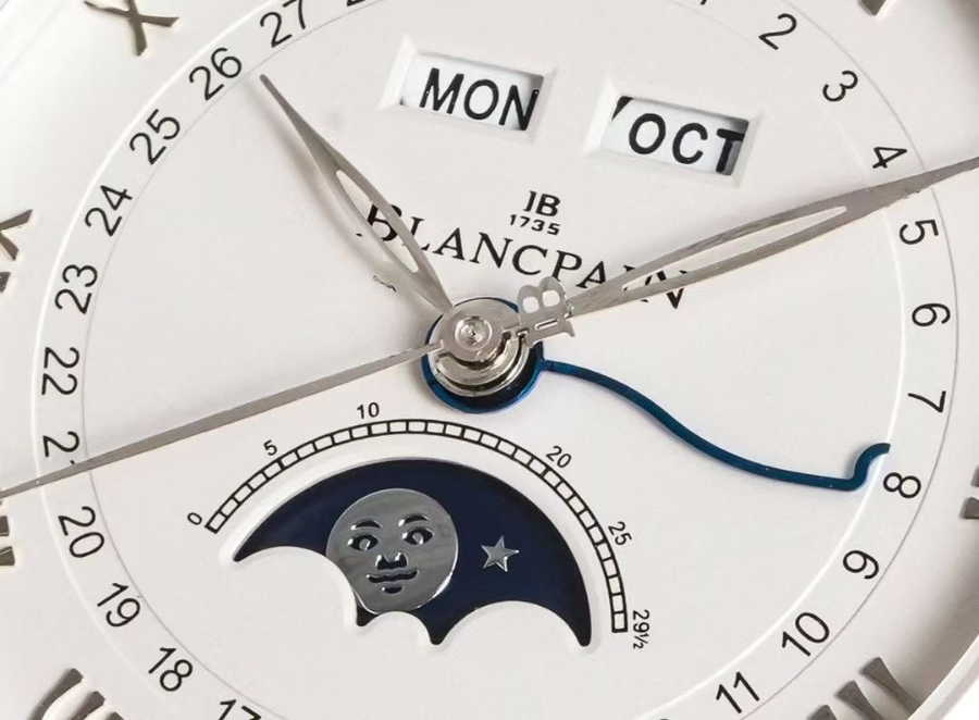 Blancpain Villeret Quantième Complet Phases de Lune 6654 블랑팡 빌레레 컴플리트 캘린더 문페이즈 6654 7