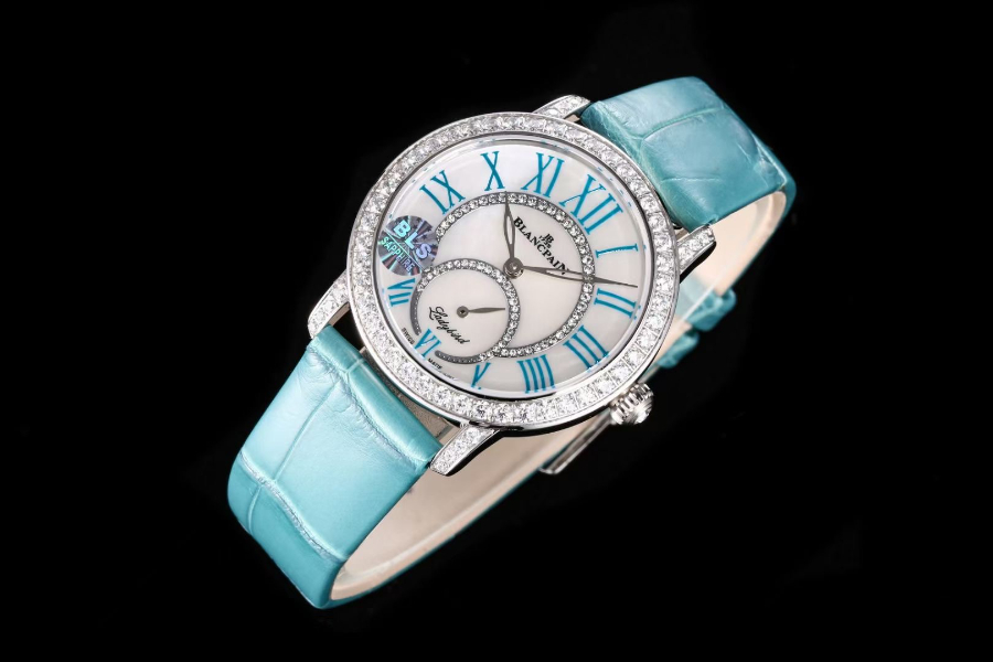 Blancpain Ladybird Colors Phases de Lune 3661 블랑팡 레이디버드 컬러스 문페이즈 3661 다이아몬드 5