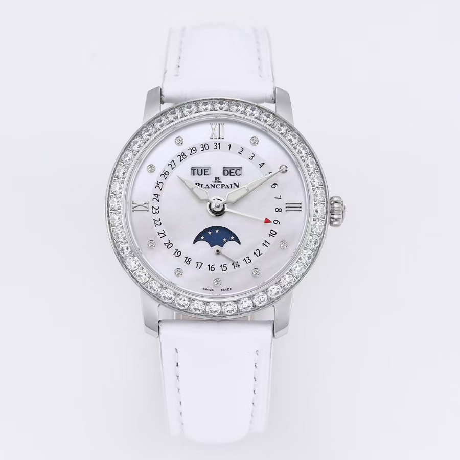 BLANCPAIN Villeret Moonphase Full Calendar Ladies Watch 블랑팡 빌레레 문페이즈 풀 캘린더 여성용 시계 3