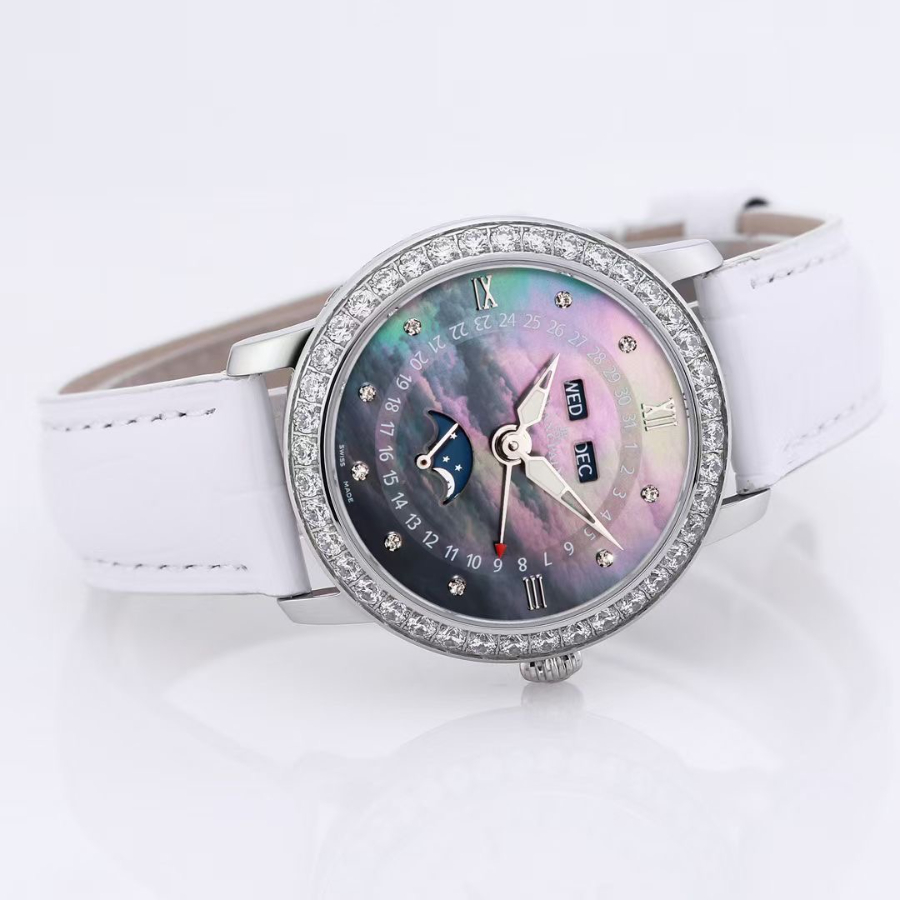 BLANCPAIN Villeret Moonphase Full Calendar Ladies Watch 블랑팡 빌레레 문페이즈 풀 캘린더 여성용 시계 6