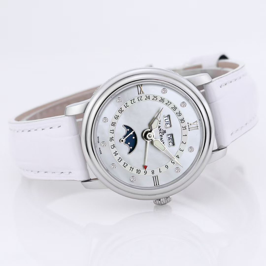BLANCPAIN Villeret Moonphase Full Calendar Ladies Watch 블랑팡 빌레레 문페이즈 풀 캘린더 여성용 시계 6