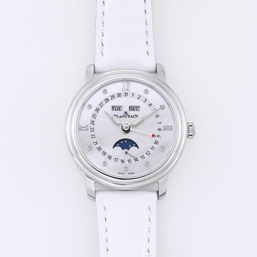BLANCPAIN Villeret Moonphase Full Calendar Ladies Watch 블랑팡 빌레레 문페이즈 풀 캘린더 여성용 시계 7