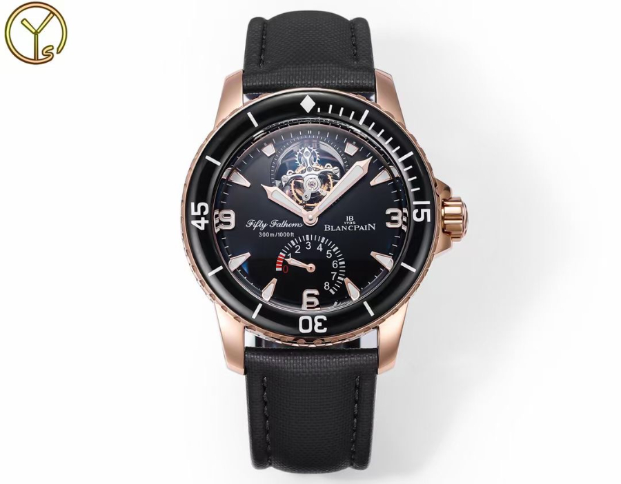 BLANCPAIN Fifty Fathoms Flying Tourbillon Diver Watch 5025-1530-52 블랑팡 피프티 패덤즈 플라잉 투르비용 다이버 워치 4