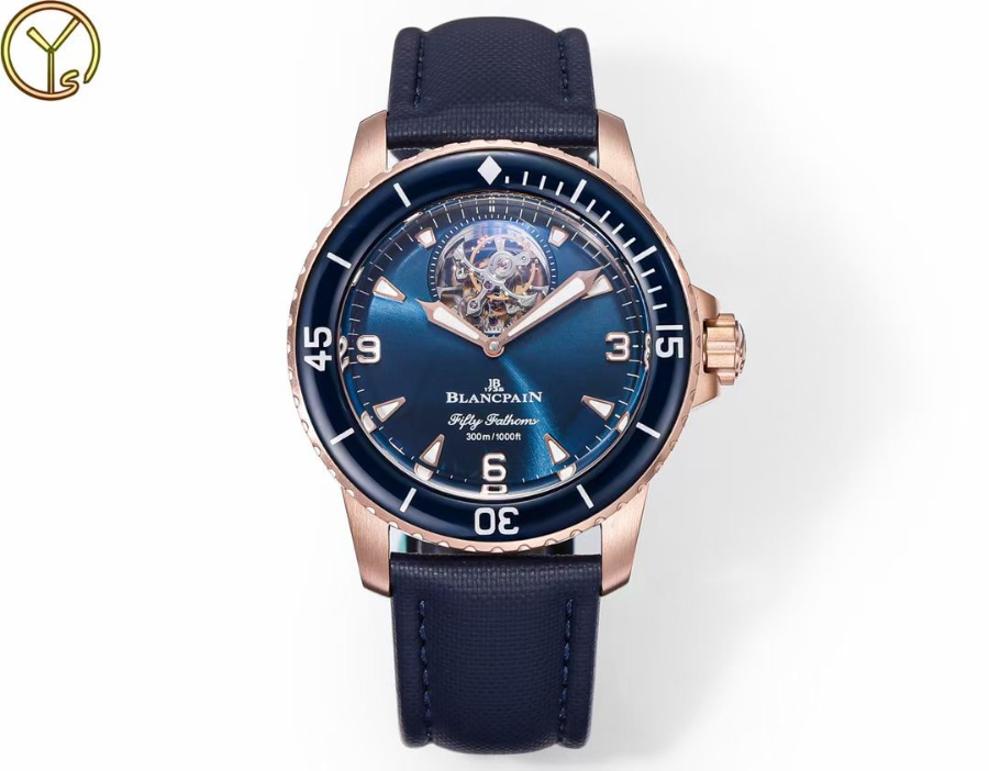 BLANCPAIN Fifty Fathoms Flying Tourbillon Diver Watch 5025-1530-52 블랑팡 피프티 패덤즈 플라잉 투르비용 다이버 워치 4