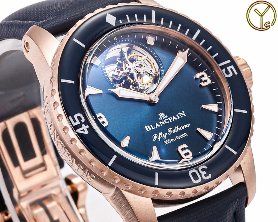 BLANCPAIN Fifty Fathoms Flying Tourbillon Diver Watch 5025-1530-52 블랑팡 피프티 패덤즈 플라잉 투르비용 다이버 워치 5