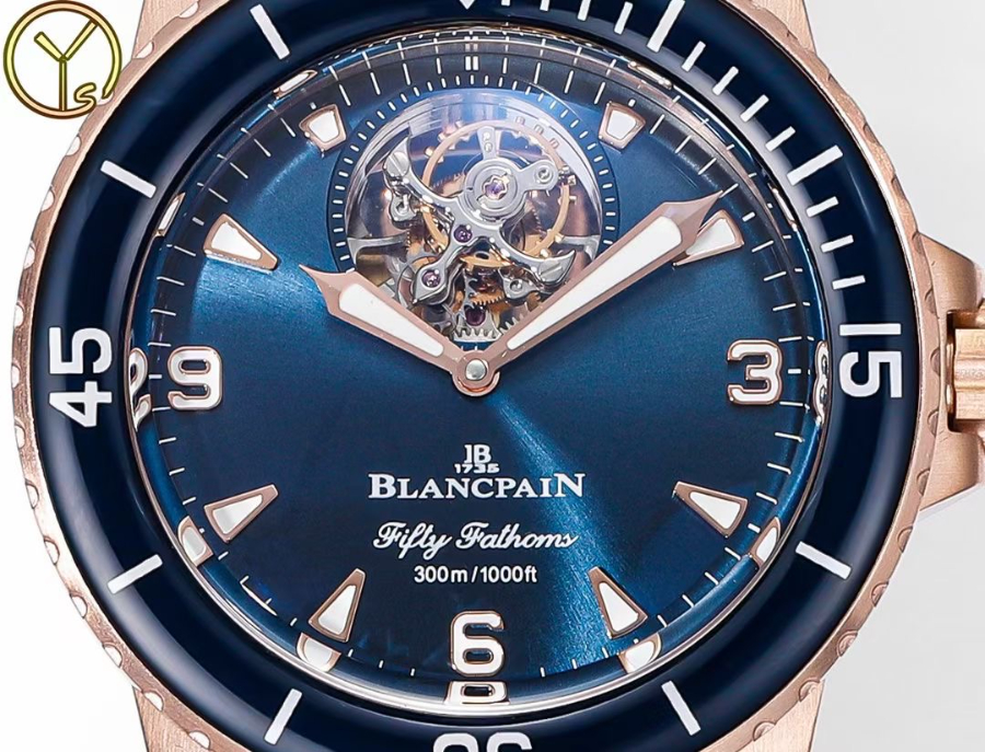 BLANCPAIN Fifty Fathoms Flying Tourbillon Diver Watch 5025-1530-52 블랑팡 피프티 패덤즈 플라잉 투르비용 다이버 워치 7