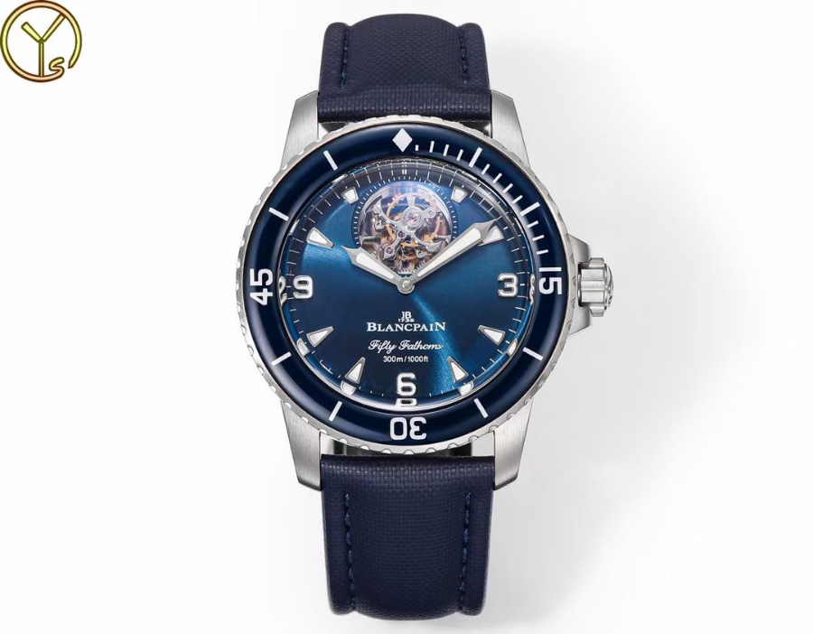 BLANCPAIN Fifty Fathoms Flying Tourbillon Diver Watch 5025-1530-52 블랑팡 피프티 패덤즈 플라잉 투르비용 다이버 워치 4
