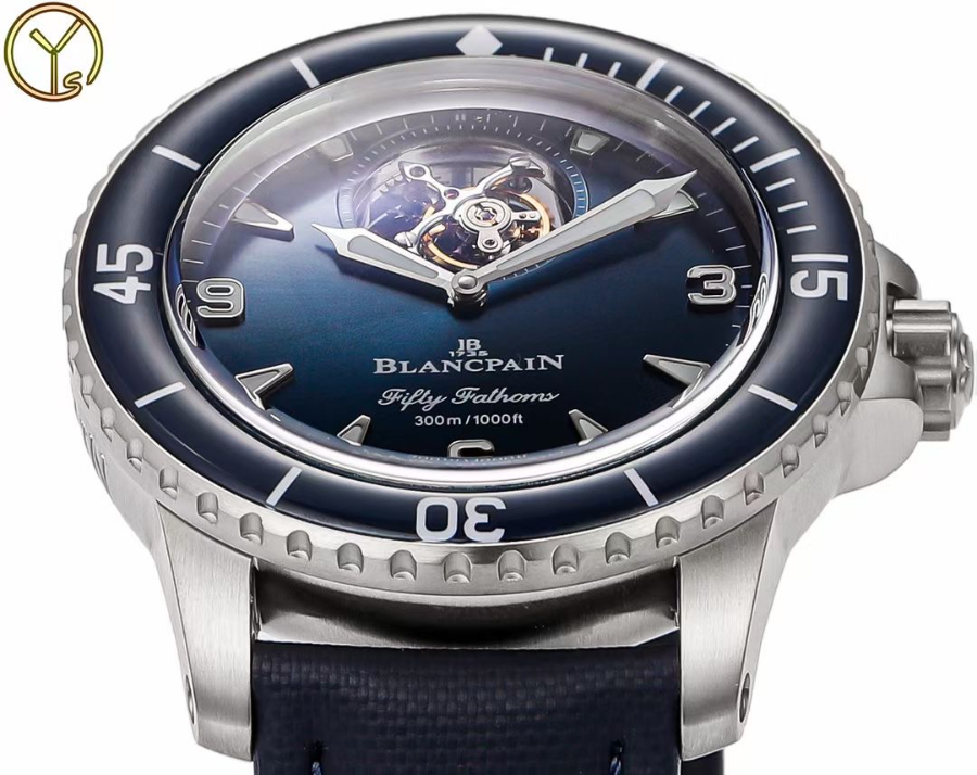 BLANCPAIN Fifty Fathoms Flying Tourbillon Diver Watch 5025-1530-52 블랑팡 피프티 패덤즈 플라잉 투르비용 다이버 워치 7