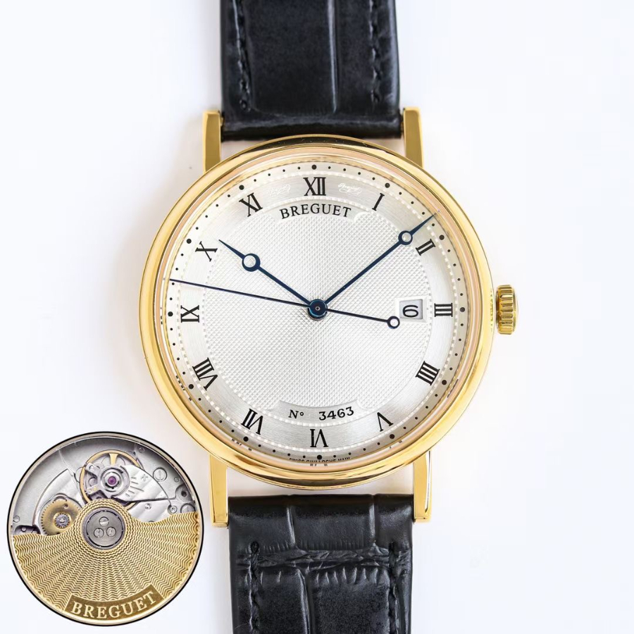 BREGUET Classique Ultra-Thin 5177BB Automatic Watch 브레게 클래식 울트라 씬 5177BB 오토매틱 시계 골드베젤 1