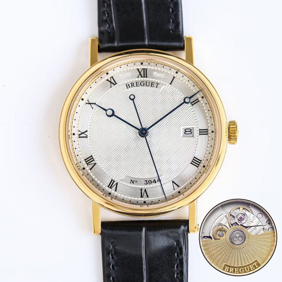 BREGUET Classique Ultra-Thin 5177BB Automatic Watch 브레게 클래식 울트라 씬 5177BB 오토매틱 시계 골드베젤 3